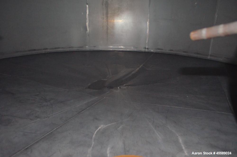 Used 15000 Gallon Douglas Brothers 304 Stainless Steel Vertical Tank