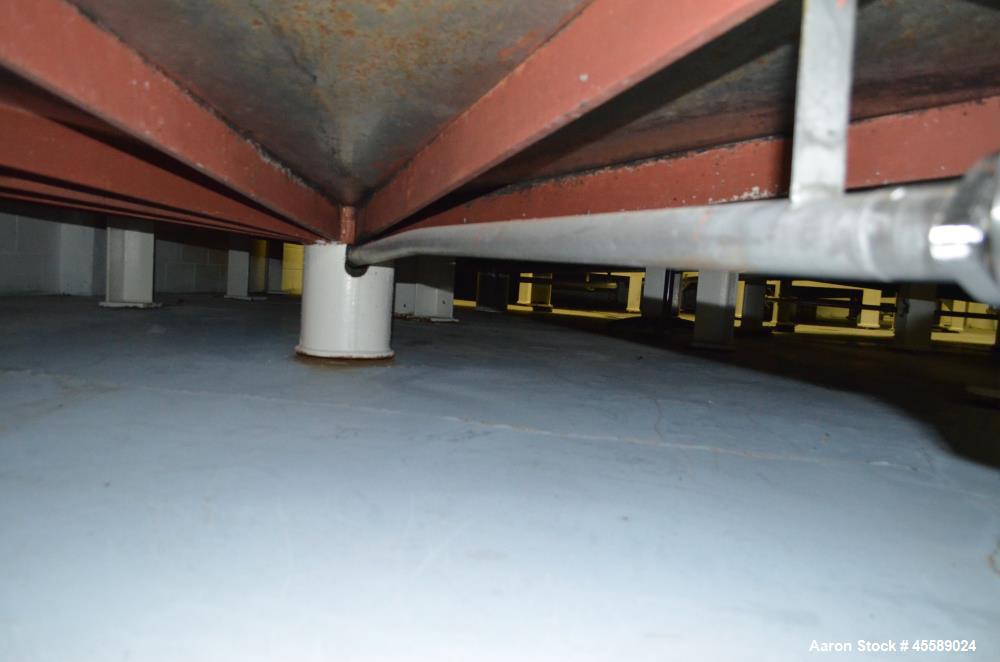 Used 15000 Gallon Douglas Brothers 304 Stainless Steel Vertical Tank