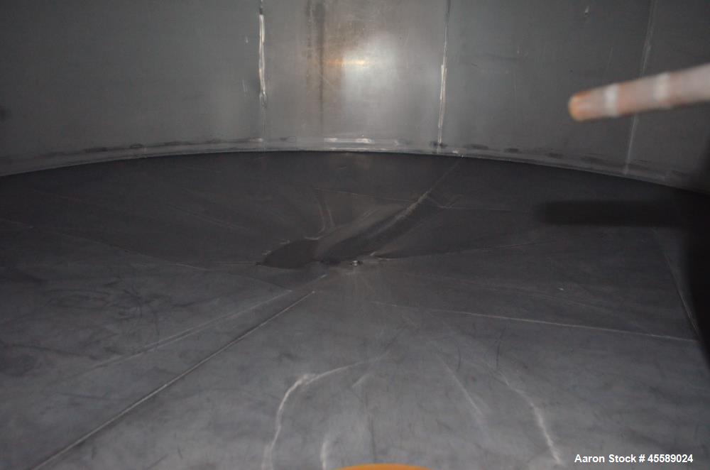 Used 15000 Gallon Douglas Brothers 304 Stainless Steel Vertical Tank