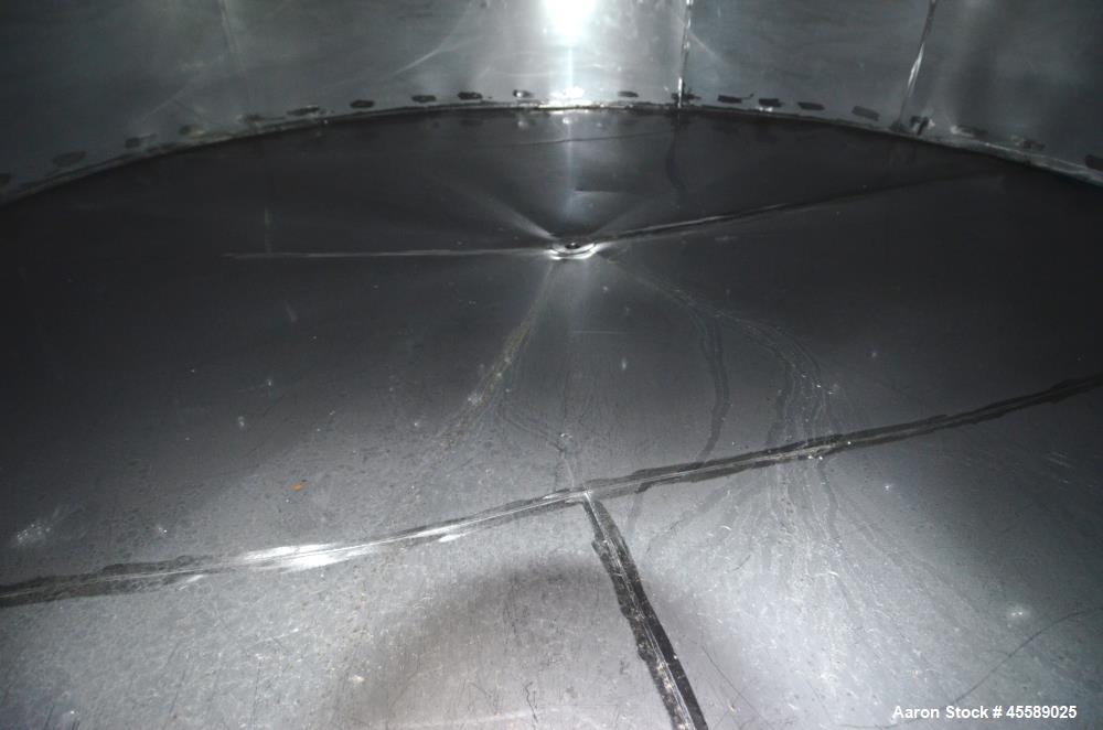 Used 15000 Gallon Douglas Brothers 304 Stainless Steel Vertical Tank