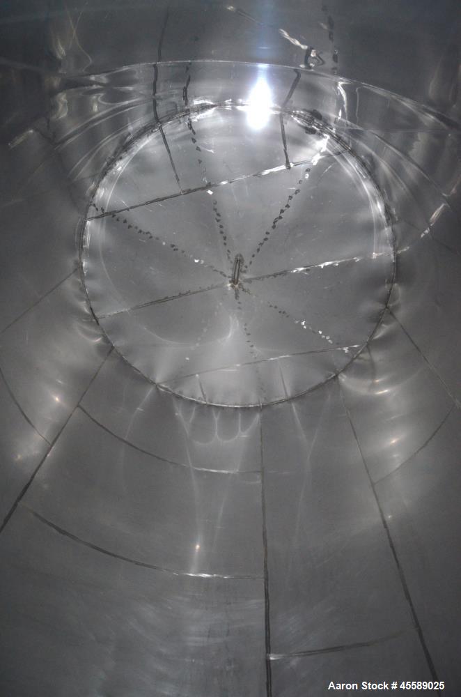 Used 15000 Gallon Douglas Brothers 304 Stainless Steel Vertical Tank