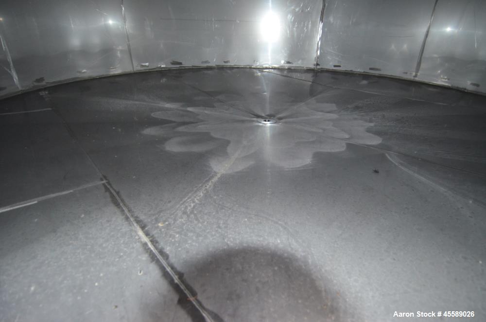 Used 15000 Gallon Douglas Brothers 304 Stainless Steel Vertical Tank