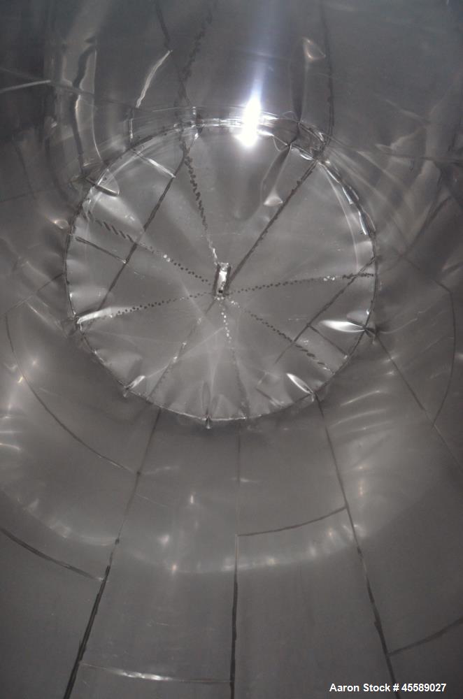 Used 15000 Gallon Douglas Brothers 304 Stainless Steel Vertical Tank