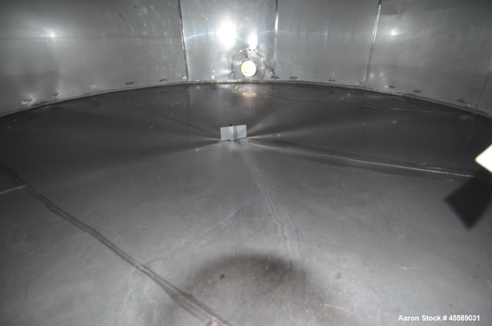 Used 15000 Gallon Douglas Brothers 304 Stainless Steel Vertical Tank