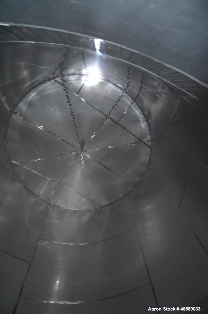 Used 15000 Gallon Douglas Brothers 304 Stainless Steel Vertical Tank