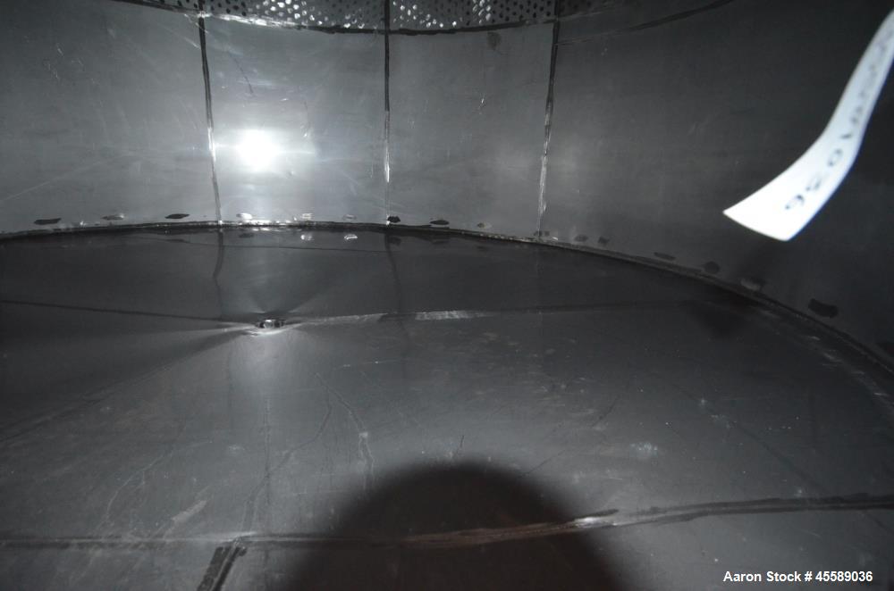 Used 16000 Gallon Douglas Brothers 304 Stainless Steel Vertical Tank