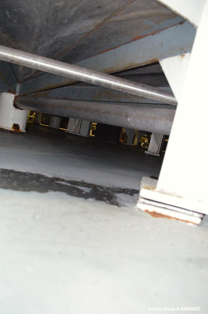 Used 16000 Gallon Douglas Brothers 304 Stainless Steel Vertical Tank