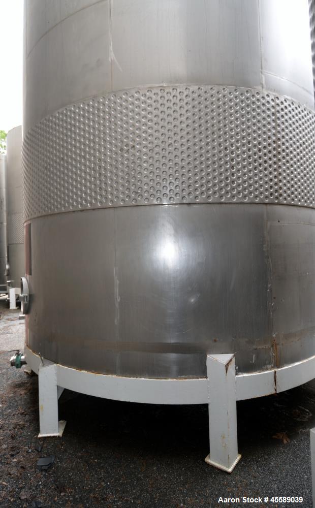 Used 16000 Gallon Douglas Brothers 304 Stainless Steel Vertical Tank