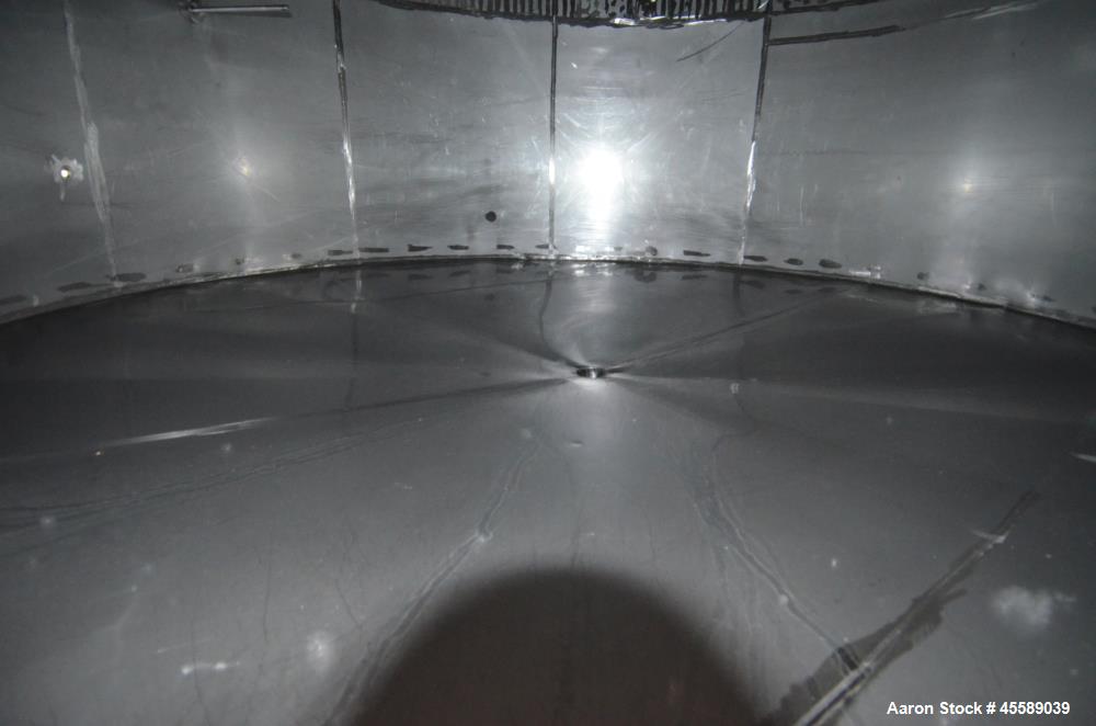 Used 16000 Gallon Douglas Brothers 304 Stainless Steel Vertical Tank