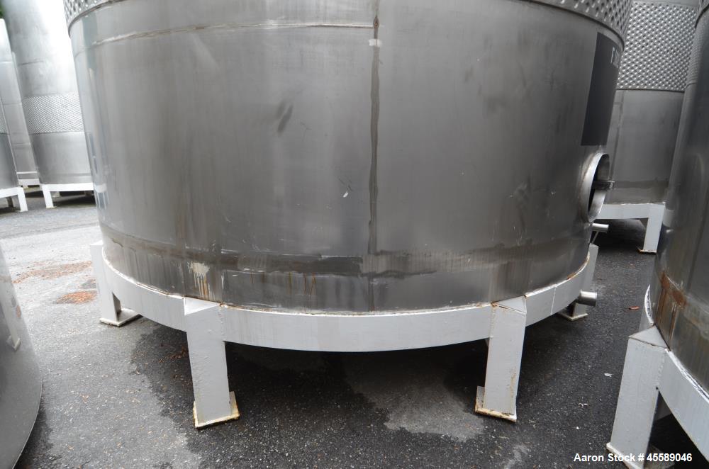 Used 16000 Gallon Douglas Brothers 304 Stainless Steel Vertical Tank