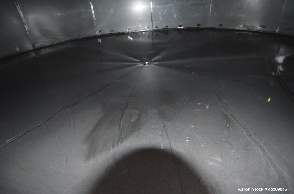 Used 16000 Gallon Douglas Brothers 304 Stainless Steel Vertical Tank