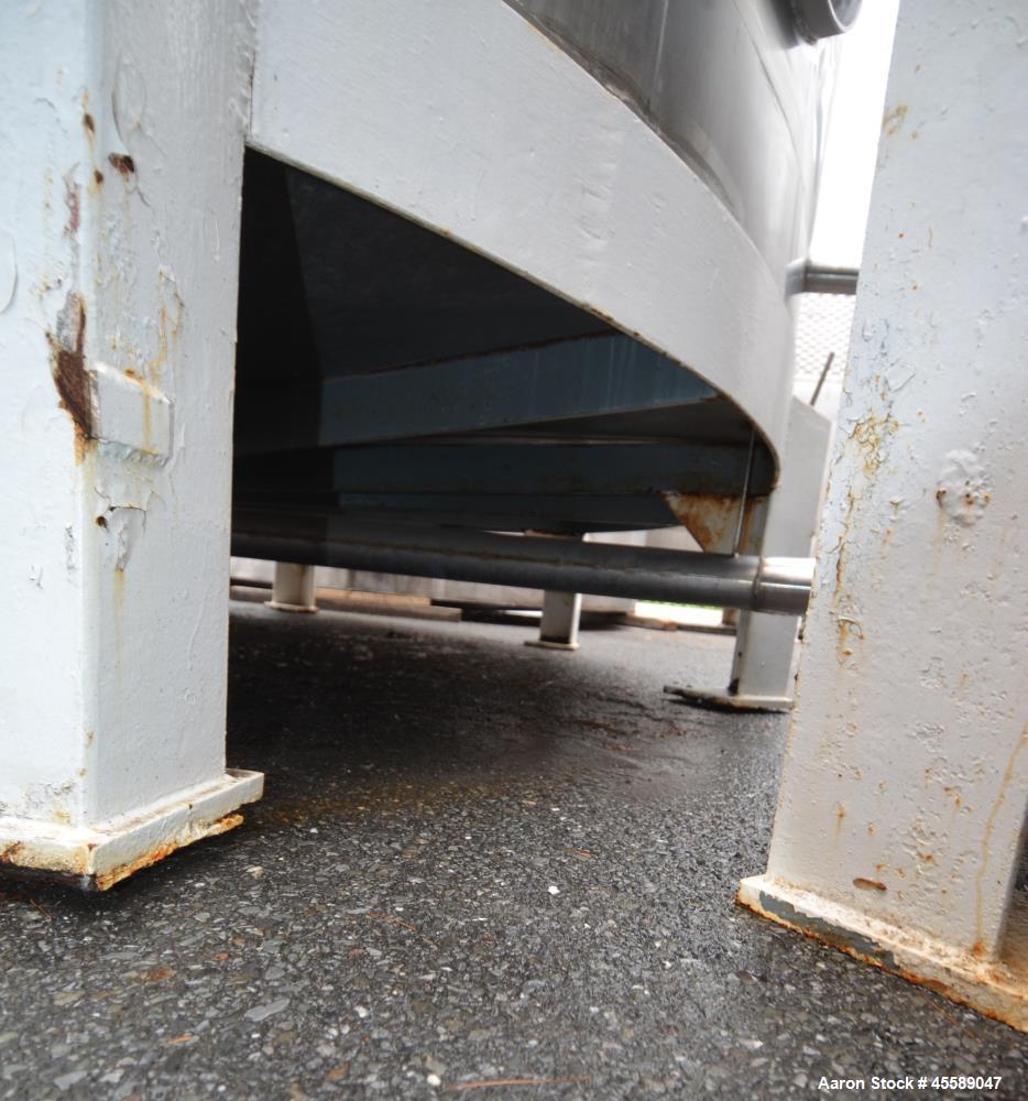 Used 16000 Gallon Douglas Brothers 304 Stainless Steel Vertical Tank