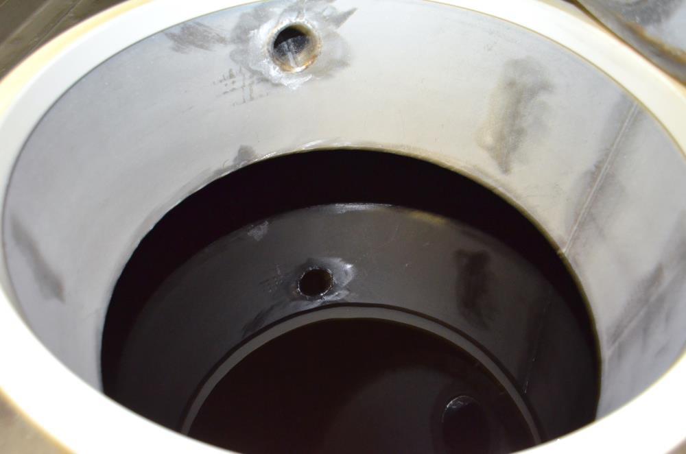Used 16000 Gallon Douglas Brothers 304 Stainless Steel Vertical Tank