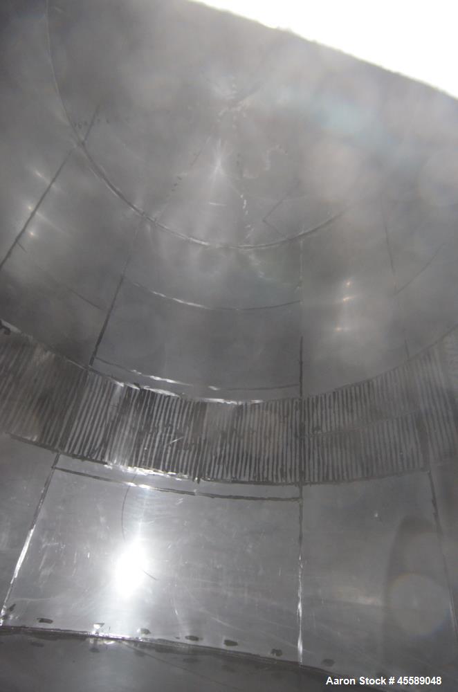 Used 16000 Gallon Douglas Brothers 304 Stainless Steel Vertical Tank