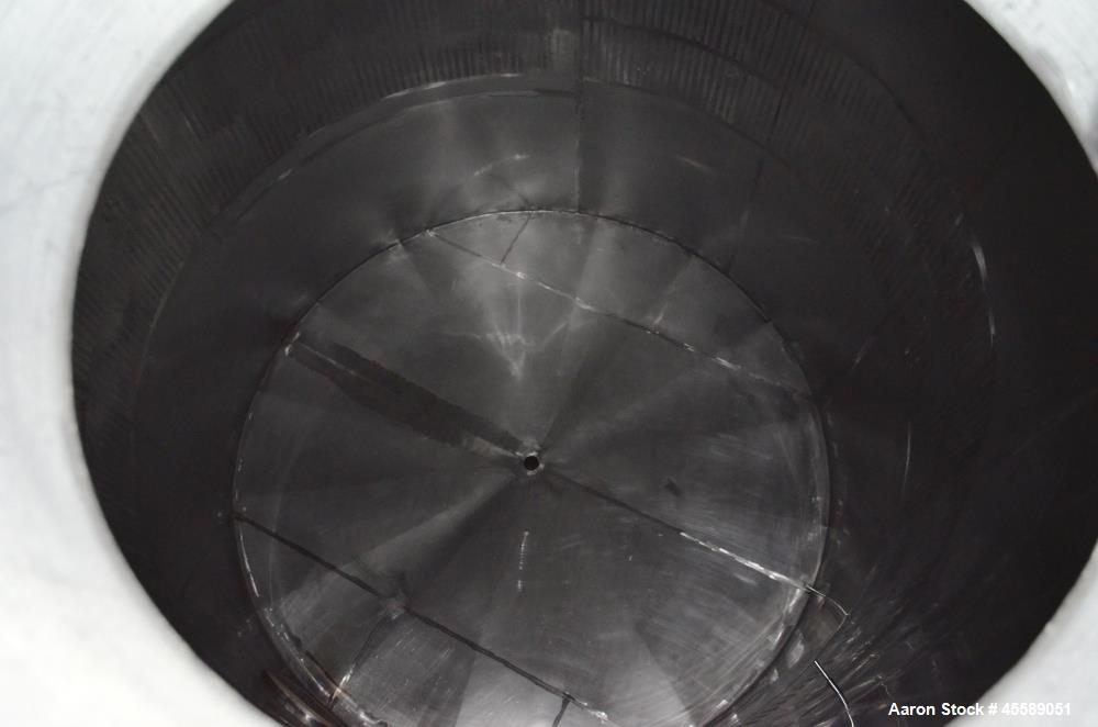 Used 16000 Gallon Douglas Brothers 304 Stainless Steel Vertical Tank