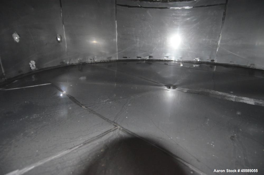 Used 16000 Gallon Douglas Brothers 304 Stainless Steel Vertical Tank