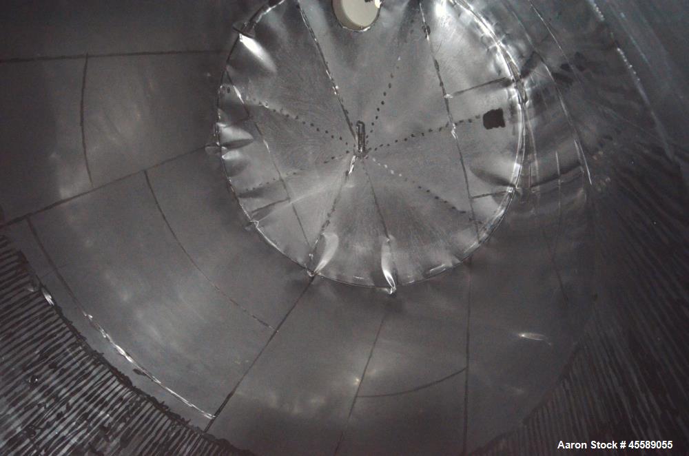 Used 16000 Gallon Douglas Brothers 304 Stainless Steel Vertical Tank