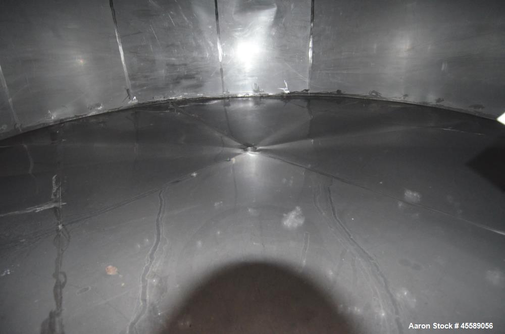 Used 16000 Gallon Douglas Brothers 304 Stainless Steel Vertical Tank