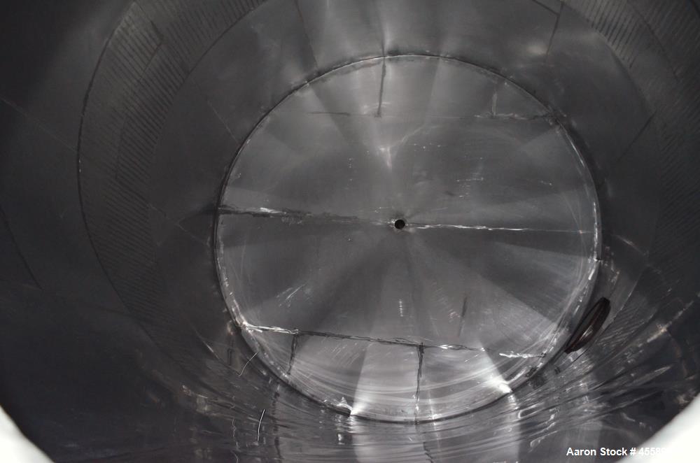 Used 16000 Gallon Douglas Brothers 304 Stainless Steel Vertical Tank