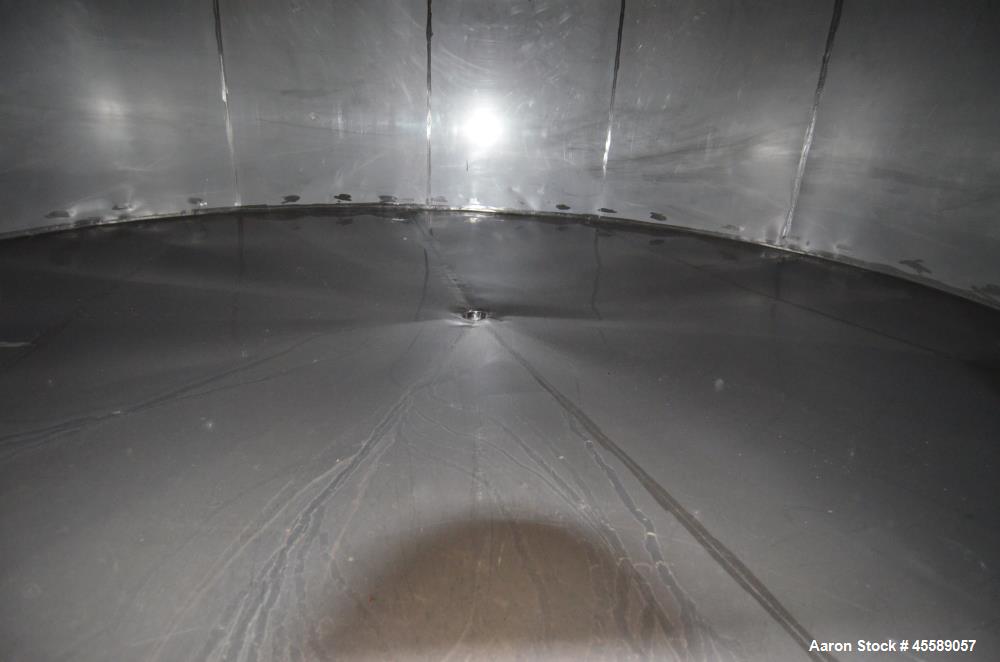 Used 16000 Gallon Douglas Brothers 304 Stainless Steel Vertical Tank