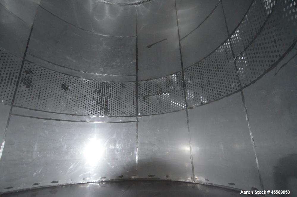 Used 16000 Gallon Douglas Brothers 304 Stainless Steel Vertical Tank