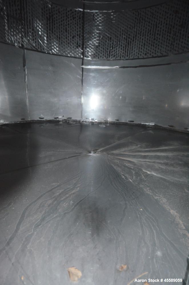 Used 16000 Gallon Douglas Brothers 304 Stainless Steel Vertical Tank
