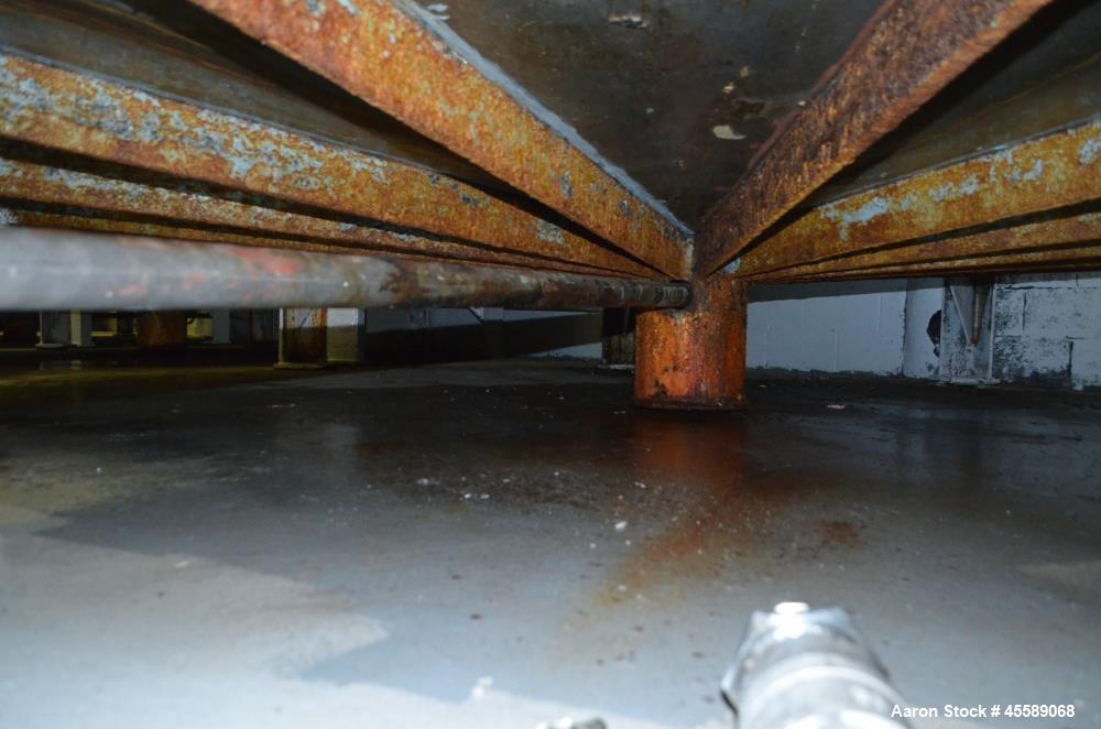 Used 15000 Gallon Douglas Brothers 304 Stainless Steel Vertical Tank