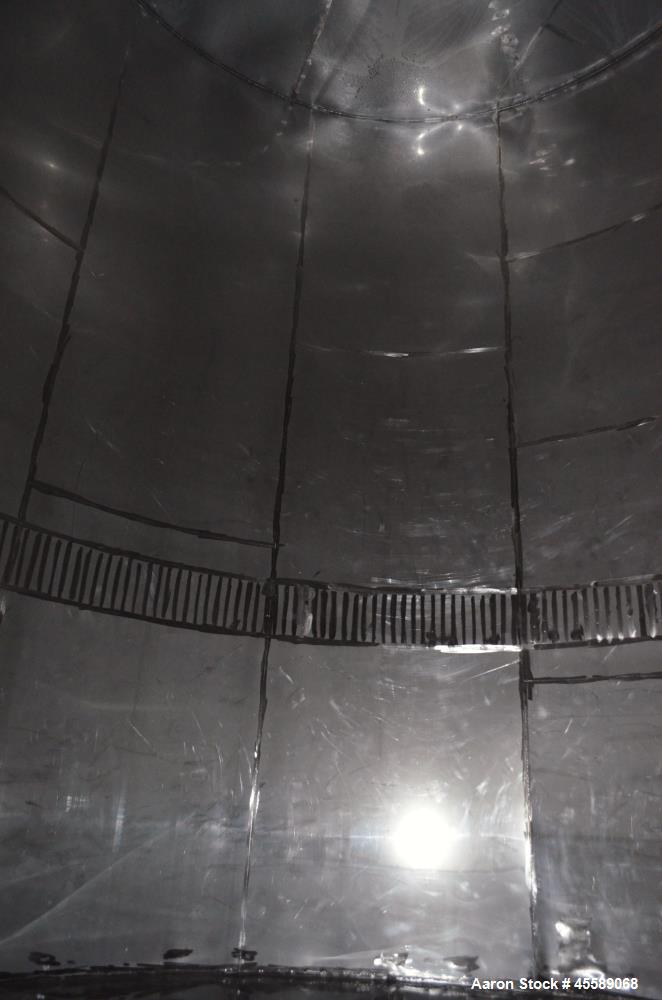 Used 15000 Gallon Douglas Brothers 304 Stainless Steel Vertical Tank
