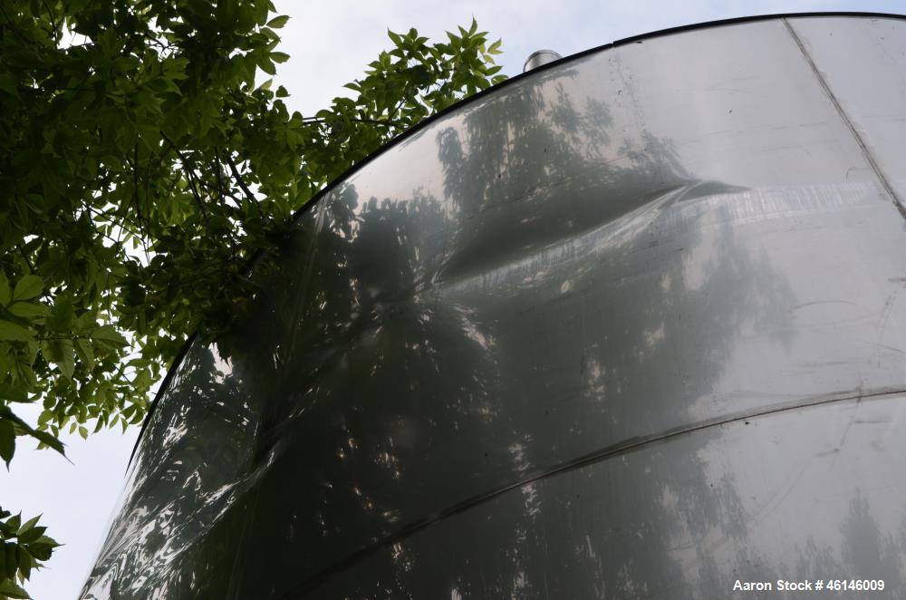 Used Douglas Brothers Tank, Approximate 16,000 Gallon, Stainless Steel, Vertica
