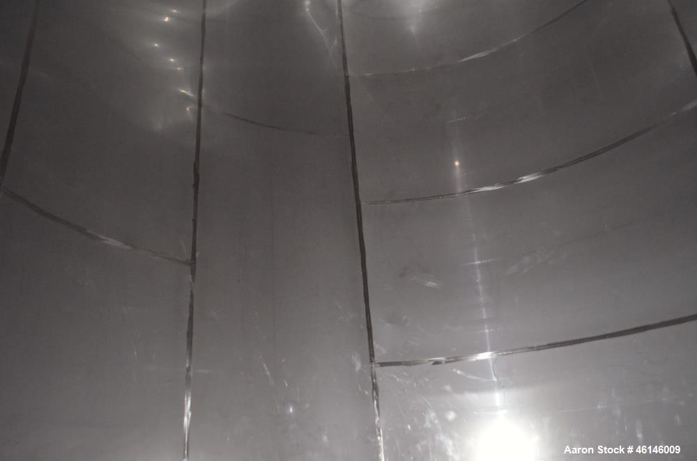 Used Douglas Brothers Tank, Approximate 16,000 Gallon, Stainless Steel, Vertica