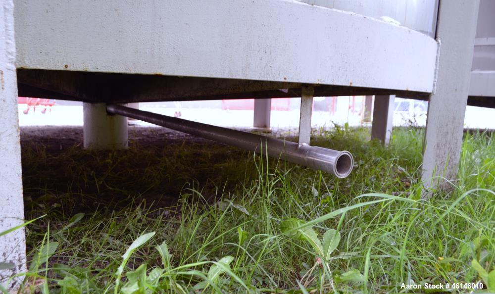 Used Douglas Brothers Tank, Approximate 16,000 Gallon, Stainless Steel, Vertica