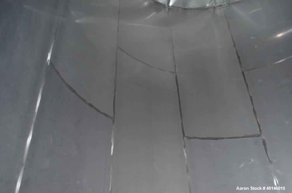 Used Douglas Brothers Tank, Approximate 16,000 Gallon, Stainless Steel, Vertica