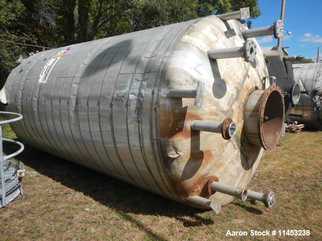 Used- 8,000 Gallon Stainless Steel  Enerfab Storage Tank