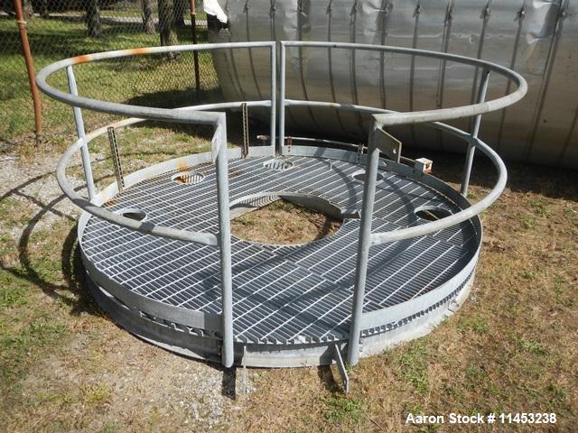 Used- 8,000 Gallon Stainless Steel  Enerfab Storage Tank