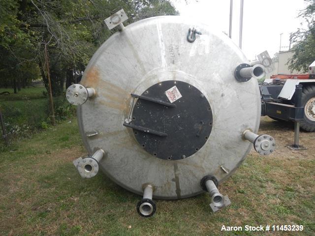 Used- 10,000 Gallon Stainless Steel Enerfab Receiver