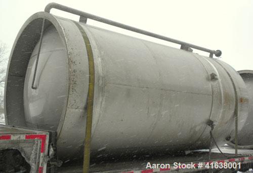 Used Enerfab Double Wall Pressure Tank, 5,000 gallon, 304L stainless steel, vertical. Inner shell 99’’ diameter x 131-5/8’’ straight side, dished top and bottom. Internal rated 19 psi, design vacuum ...