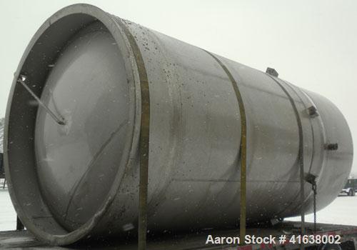 Used Enerfab Double Wall Pressure Tank, 5,000 Gallon, 304L Stainless Steel, Vertical. Inner shell 99’’ diameter x 131-5/8’’ straight side, dished top and bottom. Internal rated 19 psi, design vacuum ...