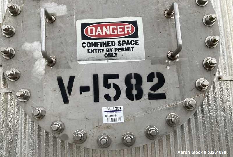 Used Enerfab 108,276 Gallon 316L Stainless Steel Storage Tank – V-1582