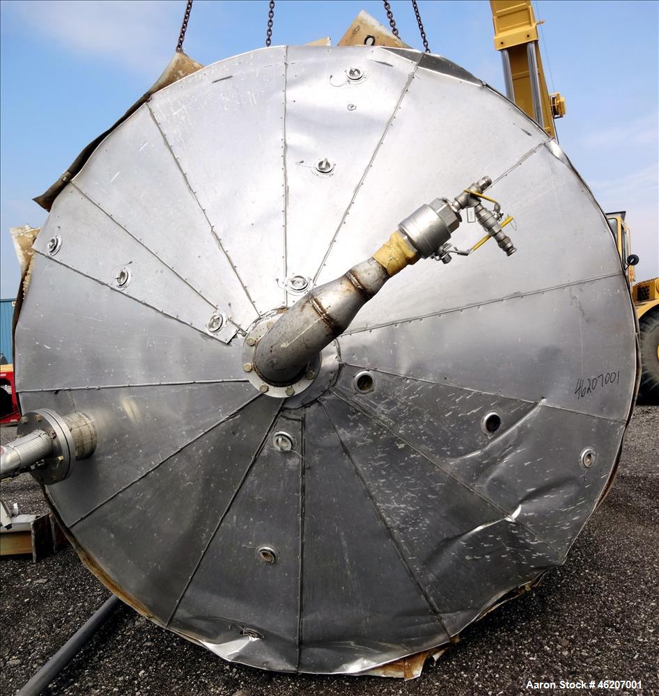 Used Tank, Evans & Sons Process Tank Co.  10,000 Gallon, 316 Stainless Steel