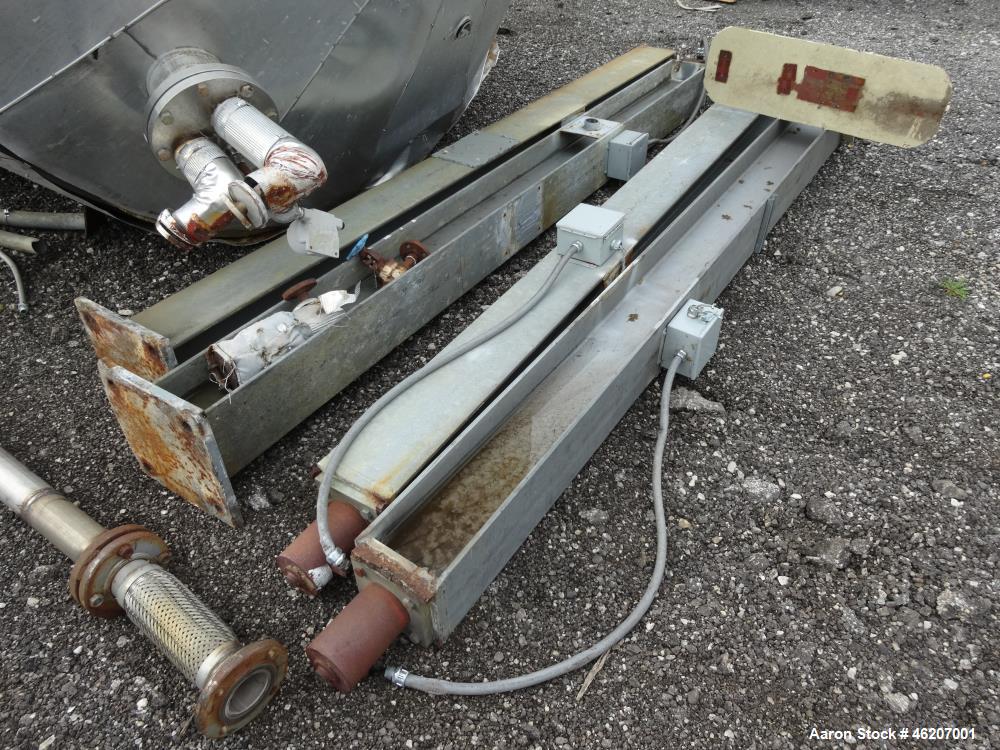 Used Tank, Evans & Sons Process Tank Co.  10,000 Gallon, 316 Stainless Steel