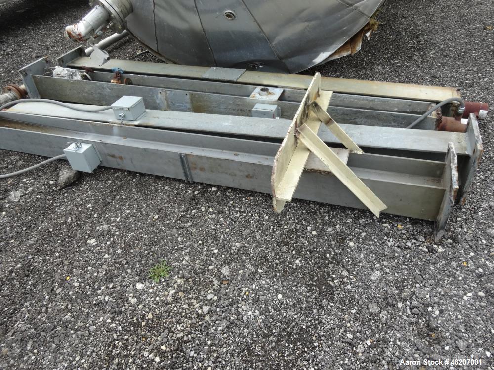 Used Tank, Evans & Sons Process Tank Co.  10,000 Gallon, 316 Stainless Steel