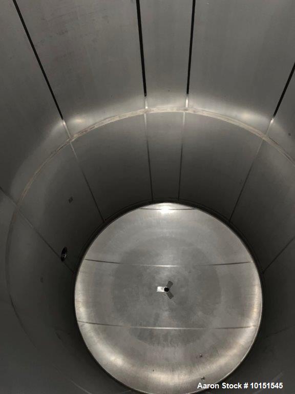 Used Feldmeier Approx. 15,000 Gallon Skirt Mounted Stainless Steel Tank
