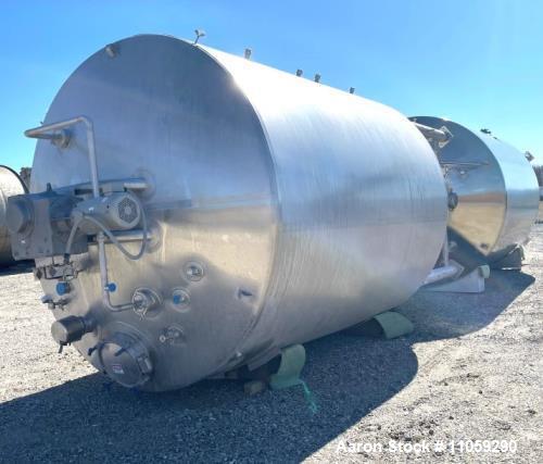 Used 7500 Gallon Jacketed Sanitary Mix Kettle/Processor