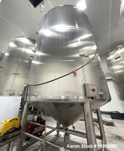 Used 7500 Gallon Jacketed Sanitary Mix Kettle/Processor
