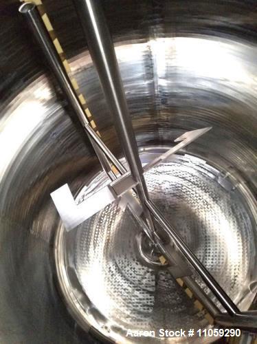 Used 7500 Gallon Jacketed Sanitary Mix Kettle/Processor