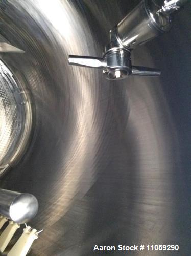 Used 7500 Gallon Jacketed Sanitary Mix Kettle/Processor