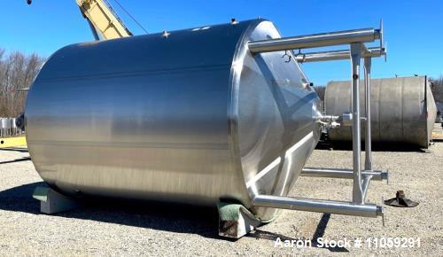 Used-Feldmeier 7500 Gallon Jacketed Sanitary Mix Kettle/Processor