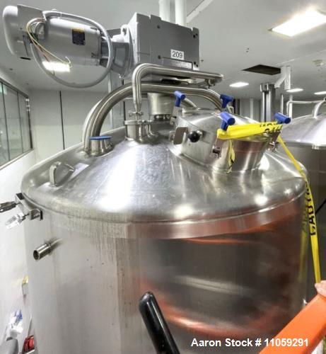 Used Feldmeier 7500 Gallon Jacketed Sanitary Mix Kettle/Processor