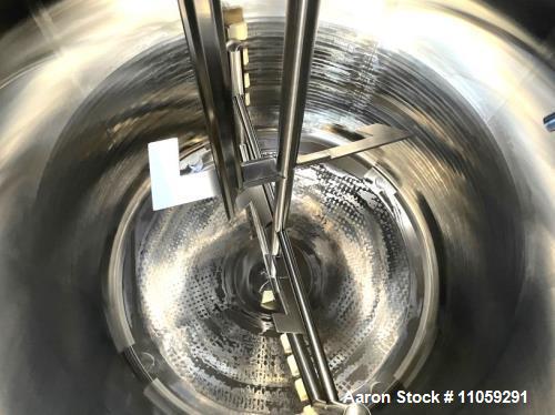Used Feldmeier 7500 Gallon Jacketed Sanitary Mix Kettle/Processor
