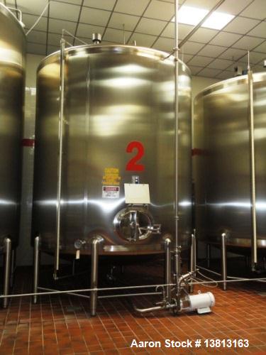 Used 6,000 Gallon Top Agitated Mixing Tank